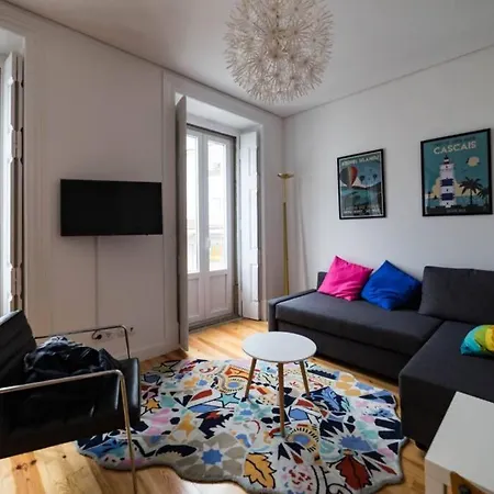 Cascais Centre, Bright 70M2 Apartment T2, Perfect Location アパート *